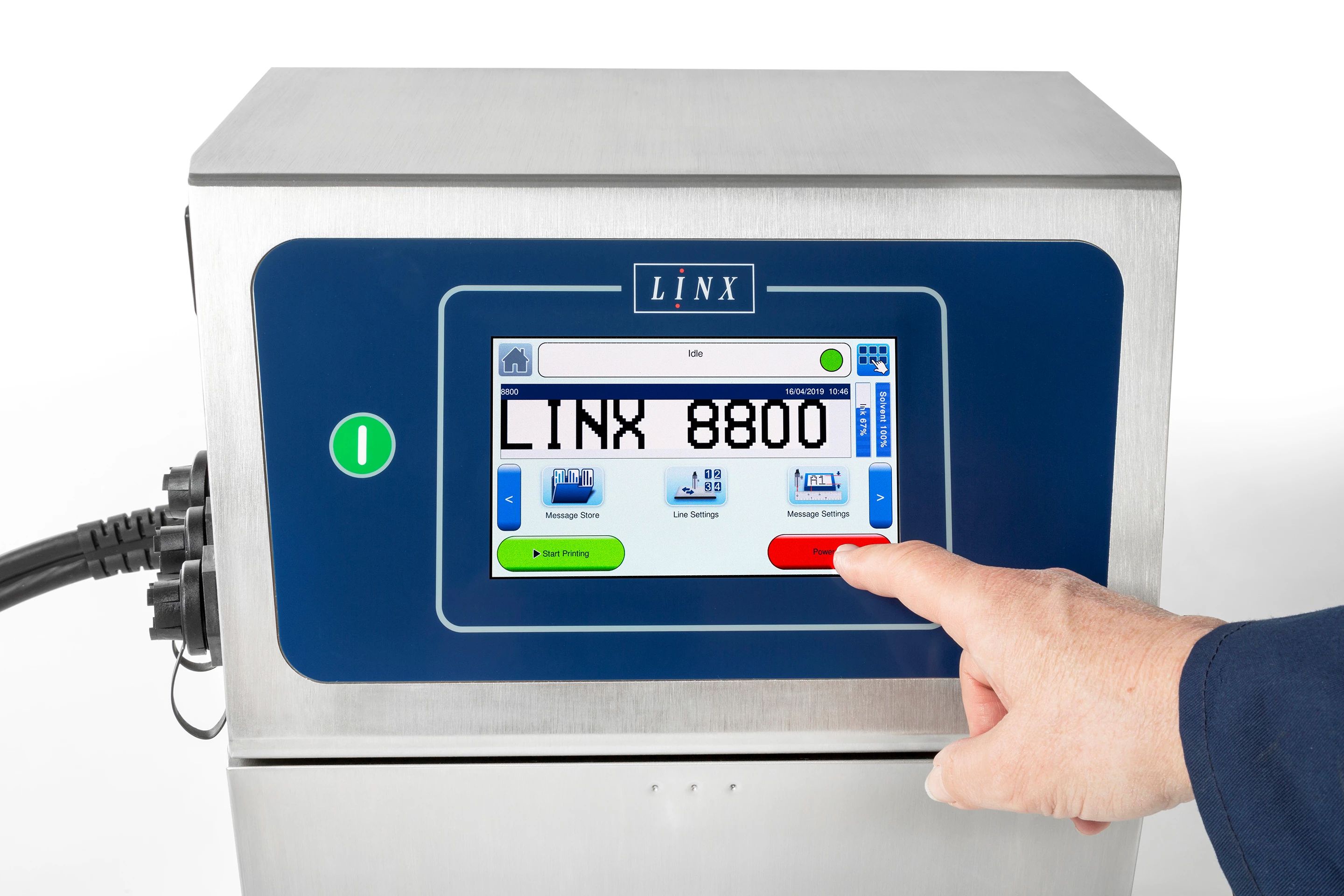 Каплеструйный принтер Linx 8810